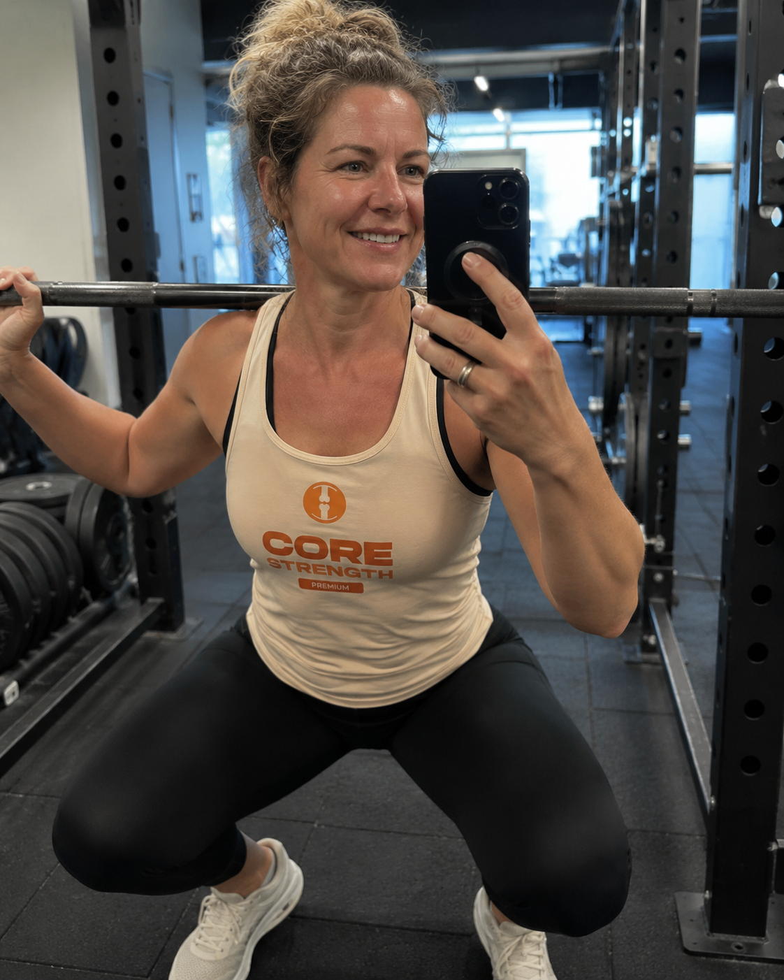 Active adult using Core Strength